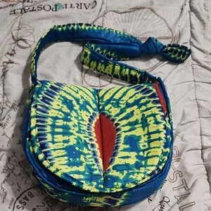 EUC Colorful Tie-Dye Shoulder Bag